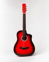 ACD-41A-79-R Акустическая гитара, красная, АККОРД
