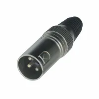 XLR3MXs
            Разъем XLR3MXs
Разъем XLR 3-х пиновый кабельный папа.