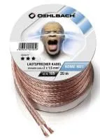 OEHLBACH РАСПРОДАЖА Акустический кабель Oehlbach Speaker Cable 2x1,5 mm clear Остаток 2 м (арт. 352709)