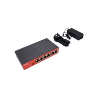 WI-PS205, Коммутатор неуправляемый PoE 65Вт, порты 4PoE FE + 2FE, режим 250м и VLAN, Watchdog, v4