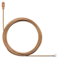 Shure tl47c/o-nc-a субминиаютрный петличный микрофон shure twinplex™, без разъёма, цвет коричневый, аксессуары в комплекте