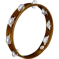 Meinl ta1a-ab  тамбурин деревянный 10" traditional, однорядный, джинглы из алюминия