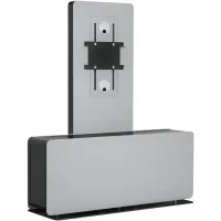 Vogels PVF 4112 Silver- Многофункциональный стационарный стенд для видеоконференций, макс. нагрузка 80 кг