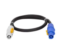RCF POWERCON LINK 0.7 M  Кабель POWERCON IN/OUT для соединения элементов ЛМ, длина 0,7 м.