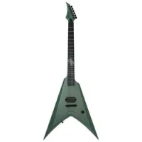 Solar Guitars V2.6AG  электрогитара с чехлом, форма V, один хамбакер, Tune-o-matic, цвет зеленый