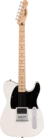 Fender Squier Sonic Esquire H, Maple Fingerboard, Black Pickguard, Arctic White