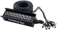 Rockcable rcl30925  мультикор, , xlr 24x4, 30 метров.
