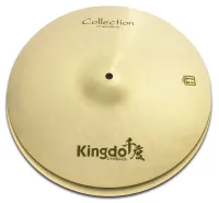 KINGDO 14" COLLECTION JAZZ HI-HAT Тарелки хай-хет 14" , сплав B20, Thin , ручная ковка, глубокое и темное звучание, быстрое затухание