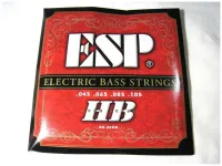 ESP BS-20HB 45-105 струны для бас-гитары, 4 струны, натяжение Heavy, сталь с никелированной обмоткой, мензура 34-35" long scale, калибры струн .045, .065, .085, .105