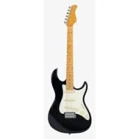 Sire s5 bk  электрогитара, форма stratocaster, ольха, клен/ клен, sss, tremolo, цвет черный