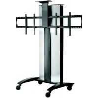 Мобильная стойка для ВКС Peerless-AV SR555E для двух дисплеев диаганалью 40-55", VESA до 400х400мм, суммарно до 68,2 кг, высота до 152 см
