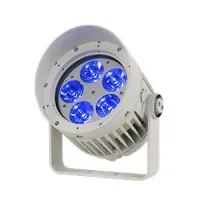 ARCTIK AM1431XLET-1005 PIXI MID (5 LED) Светодиодный архитектурный светильник направленного света на лире. Световой поток 2978 Lm, сила света 143996 кд при оптике 6 градусов, источник света 5*20 Вт Multichip RGB+Lime, управление DMX-512, RDM, CCS 3.0 ,  о