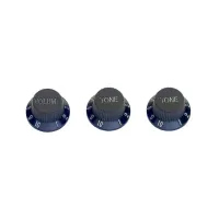 STAGG SP-KNST-BLK - набор ручек, 1х громкость, 2х тона для стратокастера, цвет черный, материал пластик