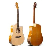 Deviser L-806 N Гитара акустическая с вырезом, верхняя дека ель, обечайка и нижняя дека тополь, гриф махагони, накладка грифа палисандр