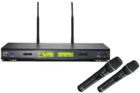 JTS IN264/IN264THx2 Радиосистема UHF двухканальная: ресивер, два микрофона ручных, 2 x XLR, 6.3 Jack