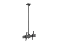 Multibrackets M3446 - Потолочное крепление для ЖК-панели 40-65", VESA 100х100-600x400, -0°+15°, до 50кг, 580-1550мм (две телескопические штанги в комплекте), сталь, черный