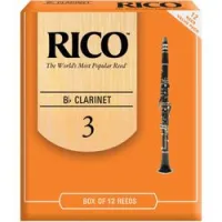 Rico RCA1230  трости для кларнета Bb, RICO (3), 12шт. в пачке