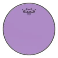 Remo be-0310-ct-pu  10" emperor colortone, пластик для барабана прозрачный, двойной, пурпурный