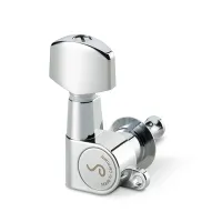 10040223.01.36 M6 Mini Комплект одиночной колковой механики, 3л+3п, маленькие, хром, Schaller