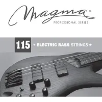 Magma Strings BS115N - Струна одиночная для бас-гитары 115, Серия: Nickel Plated Steel, Калибр: 115, Обмотка: никелированная сталь.