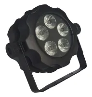 STAGE4 LiPAR 5PRO IP Светодиодный светильник сценических эффектов со сменой цвета RGBWA + UV, источник света - 5 * 18W LED RGBWA+UV, угол расхождения луча 18 град., DMX-512 – 2, 3, 4, 5, 6, 9 кан., строб, диммер, Master-slave/Auto/Sound, мощность 100 Вт,