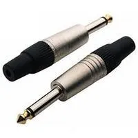 Rockcable rcl10002 p  кабельный разъем 6,3 мм небалансный (1/4"ts jack), металл