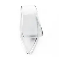 Dunlop 9036r plastic thumbpick clear 12pack  когти на большой палец, жесткие, прозрачные, 12 шт.
