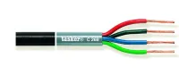 Tasker C288-BLACK эластичный круглый акустический кабель OFC 4X2.50мм2 профи