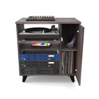Glorious modular side rack walnut  стойка для стола аранжировщика