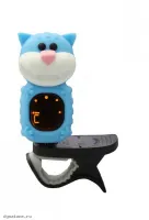 Тюнер хроматический FLIGHT CAT BLUE