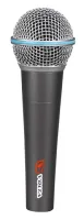 VOLTA DM-s58 Вокальный динамический микрофон кардиоидный., Wired Microphone, 1pcs in box: 225x123x83 mm, 20 pcs in box: 505x435x273 mm,