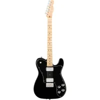 FENDER AM PRO TELE DLX SHAW MN BLK электрогитара American Pro Telecaster Deluxe, цвет черный, кленовая накладка грифа
