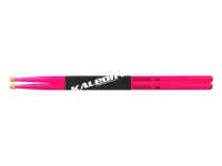 7KLHBPK5A Pink 5A Барабанные палочки, граб, флуоресцентные розовые, Kaledin Drumsticks