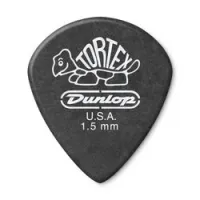 Dunlop 482r150 tortex pitch black jazz iii 72pack  медиаторы, толщина 1.5 мм, 72 шт.