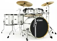 TAMA MK52HLZBNS-SGW SUPERSTAR HYPER-DRIVE MAPLE SUGAR WHITE ударная установка из 5-ти барабанов, цвет белый (покрытие пленкой)