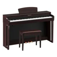 Yamaha clp-725r  цифровое пианино с банкеткой, grandtouch-s пластиковая, 10 тембров
