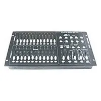 SM013 Stage 24 Микшерная консоль, стандарт DMX 512, 24 канала DMX, 96 банков и 24 секвенсора, по 99 шагов в каждом, 4600 сцен, Blackout, подклю-чение по Midi, скорость и контроль фейдеры, линейный вхо