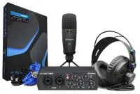 Аудиоинтерфейс USB [2777700101] Presonus [AudioBox 96 Studio 25-year Anniversary Edition] комплект: AudioBox 96, микрофон M7, наушники HD7 и ПО Studio One Artist