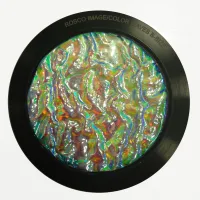 Гобо стекл. эффект ColorWaves Ripple Cyan 33101