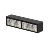 Glorious cd box black 90  подставка для хранения cd-дисков 90 шт, цвет чёрный