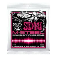 Ernie Ball 2923 струны для эл.гитары M-STEEL Super Slinky (9-11-16-24w-32-42)