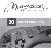 Magma Strings BS030N - Струна одиночная для бас-гитары 30, Серия: Nickel Plated Steel, Калибр: 30, Обмотка: никелированная сталь.