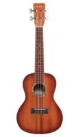 CORDOBA 15 CM-E Edge Burst, укулеле концертная, корпус - махагони, пьезозвукосниматель, обработка - матовая, цвет - санбёр