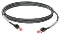 KLOTZ RCBRR001 гибкий сетевой кабель AWG24 с двойным экранированием, SF/UTP, разъемы RJ45, длина 1 метр, производство - Германия