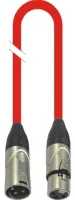 FORCE FMC-05/3 RD - Шнур микрофонный XLR (F) -XLR (M), цвет красный