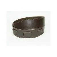 FIDEL FL111071LP тёмно-коричневая нитка - Ремень для гитары