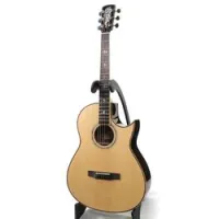 Larrivee с-10 custom  акустическая гитара с кейсом, custom shop, цвет натуральный глянцевый