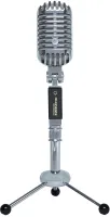MARANTZ PROFESSIONAL Retrocast  - USB микрофон; Винтажный дизайн; Кардиоидная диаграмма направленности; Идеален для работы с цифровыми звуковыми рабочими станциями; Широкий диапазон частот 40 Гц — 16 кГц обеспечивает точную передачу звука; В комплекте: ка