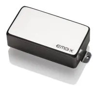 EMG 81X-CHROME-звукосниматель "хамбакер" керамика, 2,25кГц, 1.25(1.75)В, -91дБ, 10кОм, серебрянный