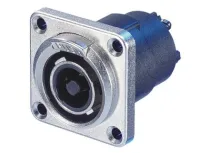 Neutrik NLT4FPXX панельный разъем Speakon female 4-контактный, металлический корпус